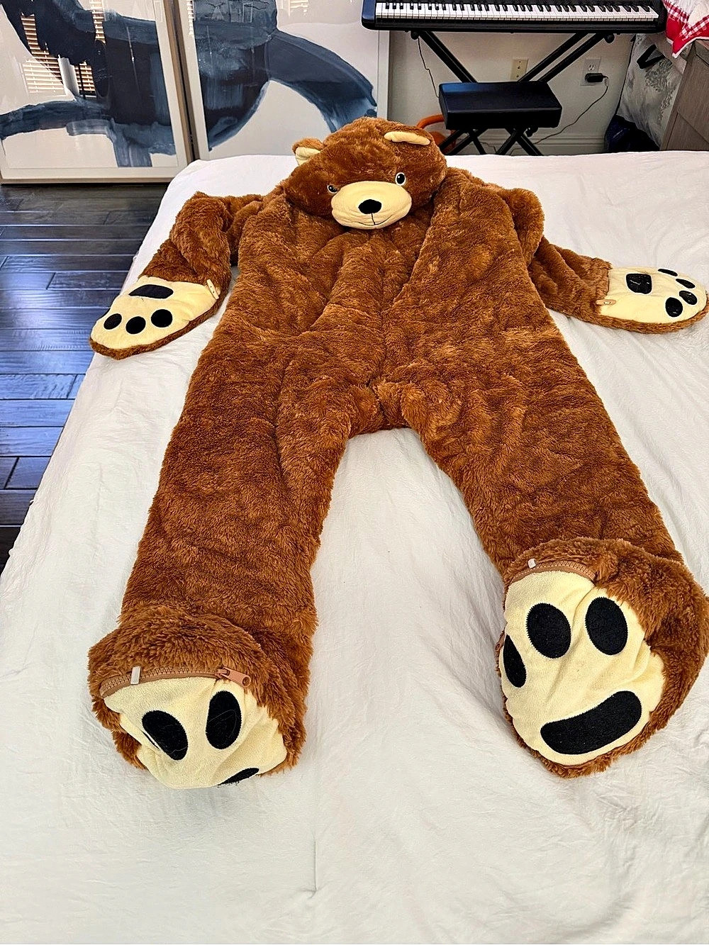 Bear Sleeping Bag Brown Bear Costume